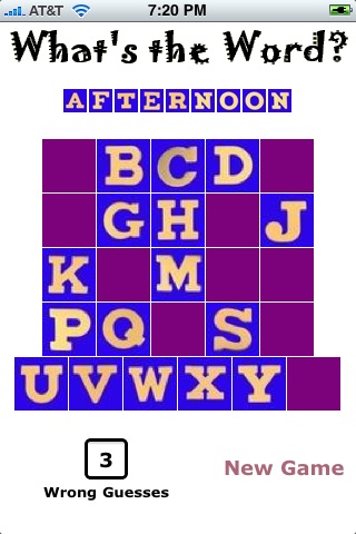 Screenshot What’s the Word? Screenshot What’s the Word?